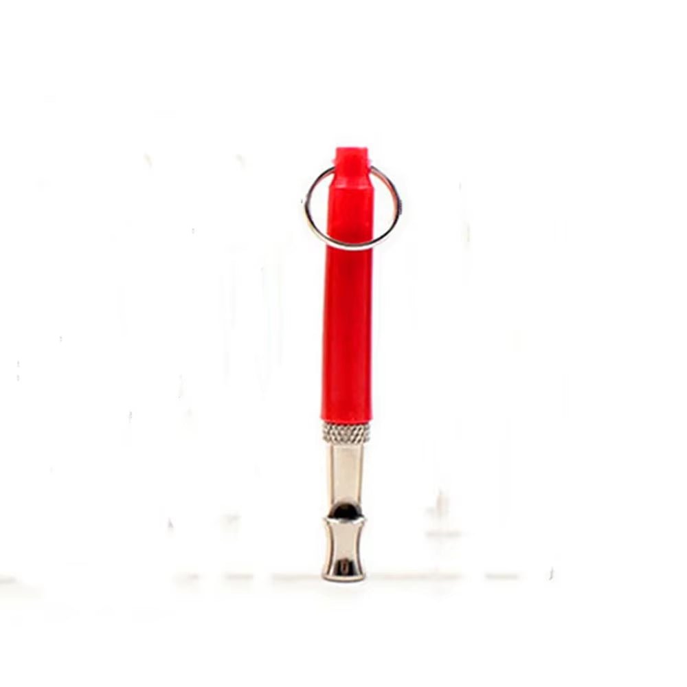 1Pcs Puppy Pet Dog Cat Whistle Two Tone Ultrasonic Flute Stop Barking Ultrasonic Sound Repeller Pets Training Supplies Keychain - Petopia