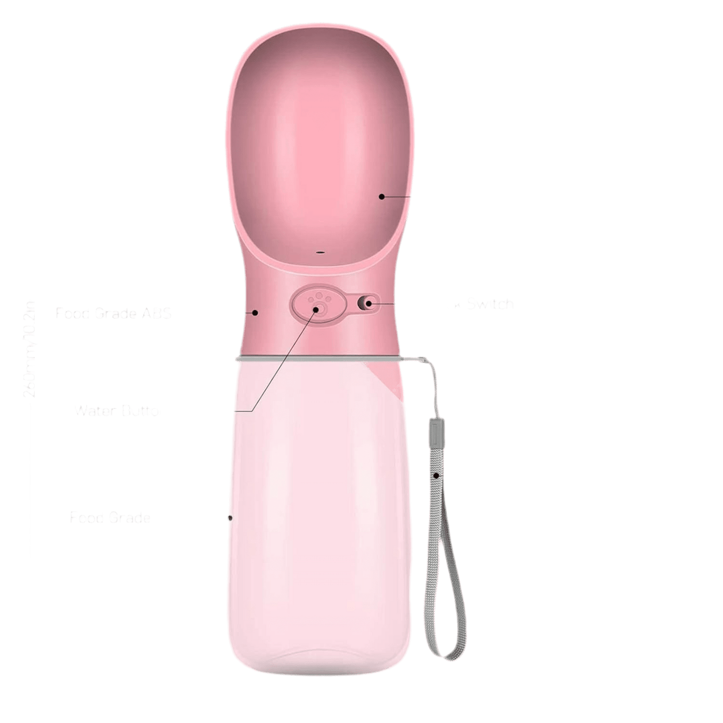 AquaPaw Travel Bottle - Petopia