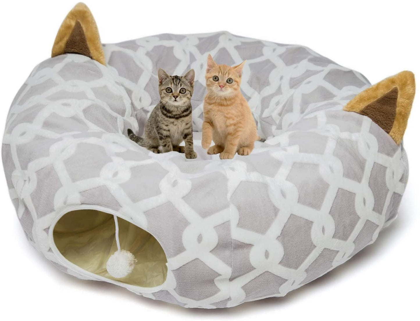 CozyCat Haven Tunnel Bed - Petopia