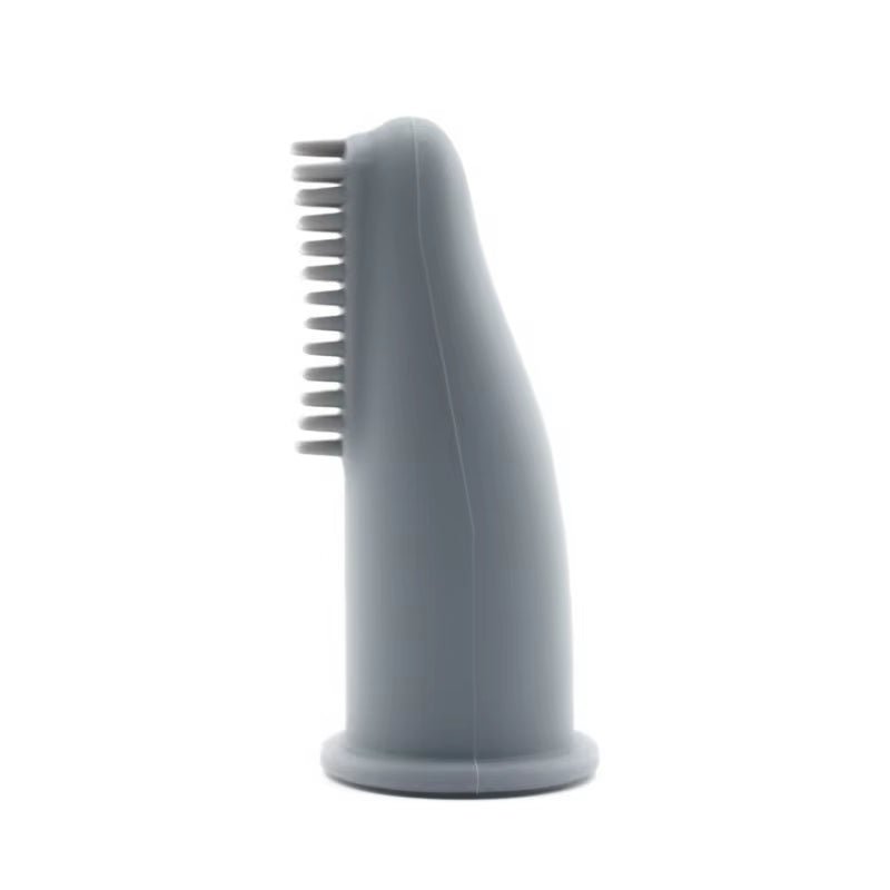 Dog Cat Super Soft Pet Finger Toothbrush Teeth Cleaning Bad Breath Care Nontoxic Silicone Tooth Brush Dog Cat Cleaning Supplies - Petopia