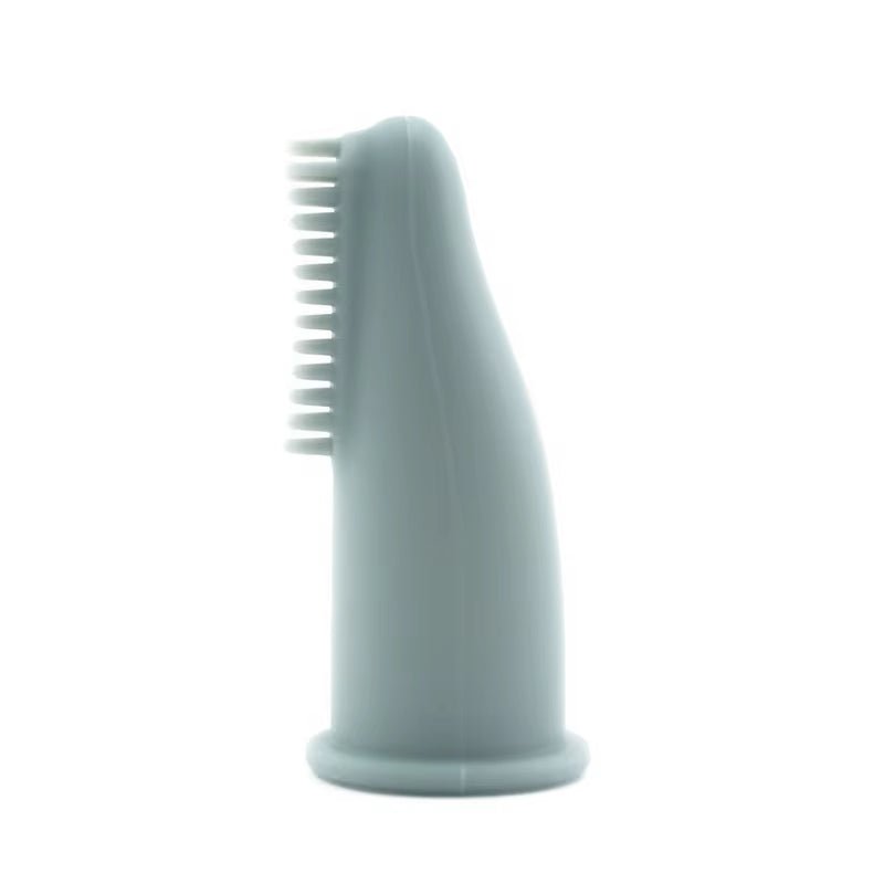 Dog Cat Super Soft Pet Finger Toothbrush Teeth Cleaning Bad Breath Care Nontoxic Silicone Tooth Brush Dog Cat Cleaning Supplies - Petopia