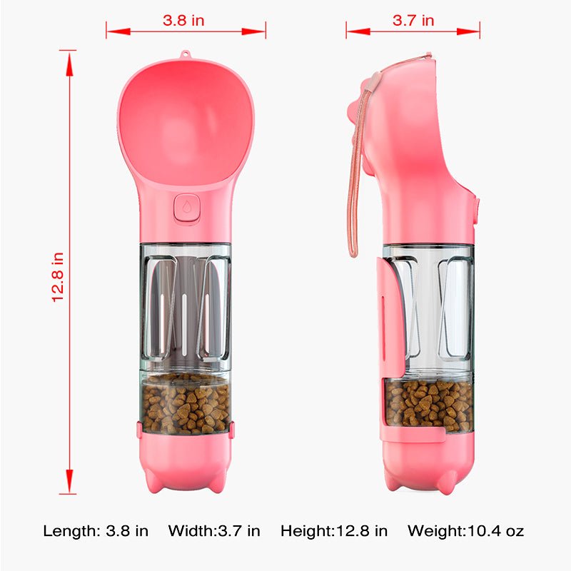 Pet Multi - Functional Water Bottle – Hydration, Waste Disposal & More - Petopia