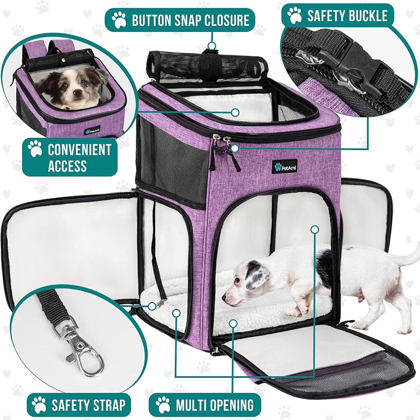 Purrfect Voyager Backpack - Petopia