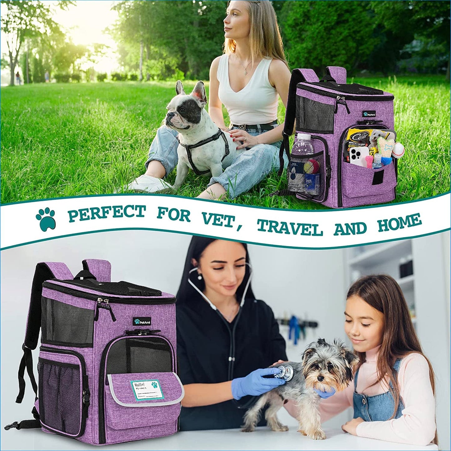 Purrfect Voyager Backpack - Petopia