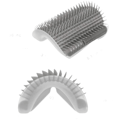 Feline Fur Harmony Cat Grooming Set – Deshedding Brush, Comb & Grooming Gloves for Cats & Kittens - Petopia