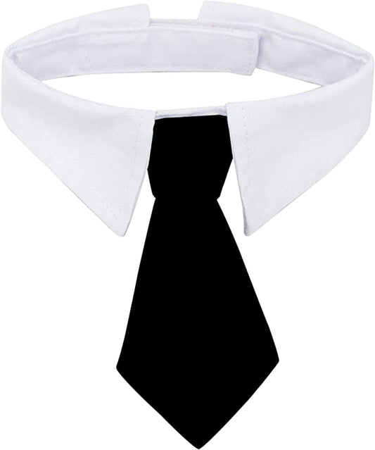 Pet Bow Tie & Top Hat Set – Adjustable Formal Collar Neck Tie and Costume Accessory for Dogs, Cats, Puppies, and Pets (2 Pieces) - Petopia