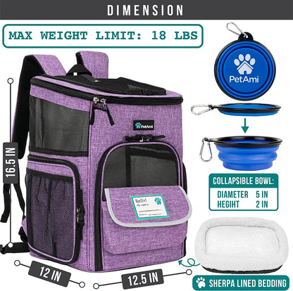 Purrfect Voyager Backpack - Petopia