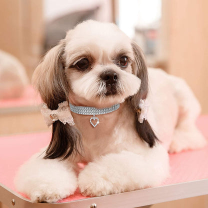 SparklePaws Adjustable Rhinestone Collars - Petopia